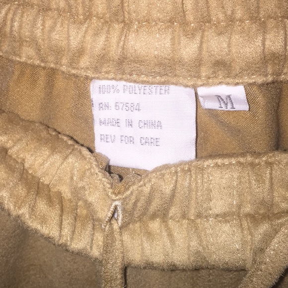 Olive Green or Tan 2 piece Suit Size M - Picture 13 of 16